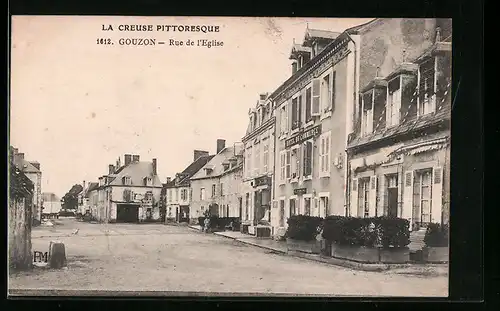 AK Gouzon, Rue de l`Eglise