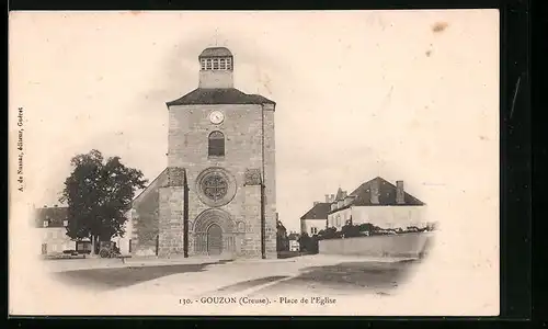 AK Gouzon, Place de l`Eglise