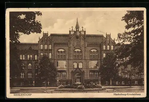 AK Berlin-Zehlendorf, Hindenburg-Krankenhaus