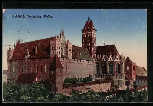 AK Marienburg / Malbork, Hochschloss