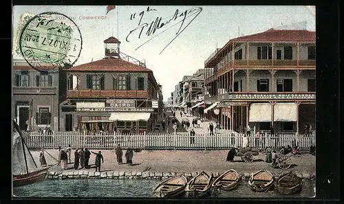 AK Port-Said, Rue du Commerce