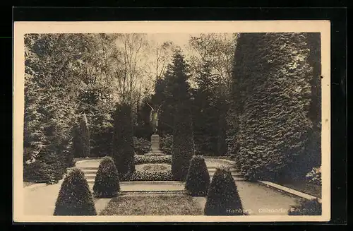 AK Hamburg, Ohlsdorfer Friedhof