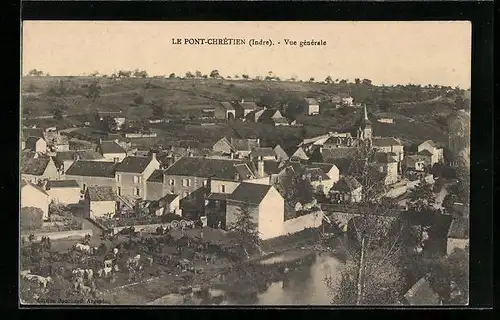 AK Le Pont-Chrètien, Vue gènèrale