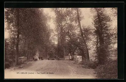 AK Celon, La Route de Paris