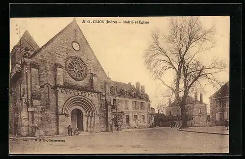 AK Clion, Mairie et Èglise