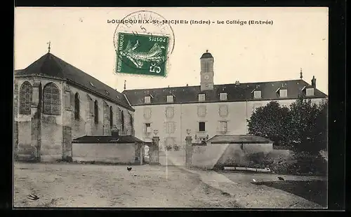 AK Lourdoueix-St-Michel, Le Collège (Entrèe)