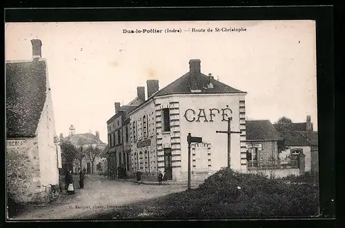 AK Dun-le-Poelier, Route de St-Christophe