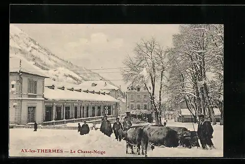 AK Ax-les-Thermes, Le Chasse-Neige