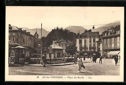 AK Ax-les-Thermes, Place du Breilh