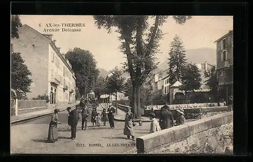 AK Ax-les-Thermes, Avenue Delcasse