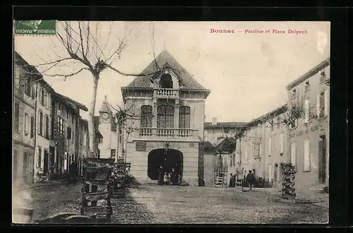 AK Bonnac, Pavillon et Place Delpech