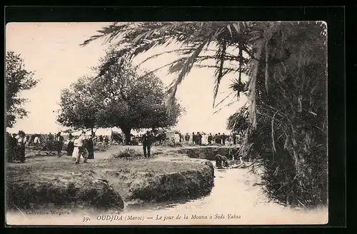 AK Oudjda, le Jour de la Mouna à Sidi Yahia