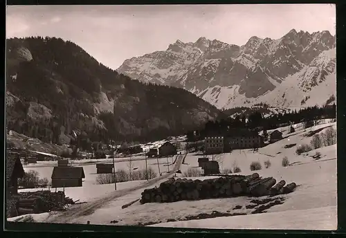 Fotografie Frei & Co. St. Gallen, Ansicht Rietbad, Ortsansicht im Winter