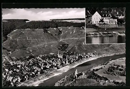 AK Kröv /Mosel, Hotel Moselterrasse, Gesamtansicht