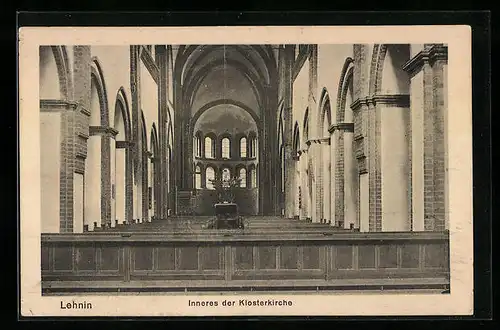 AK Lehnin, Inneres der Klosterkirche