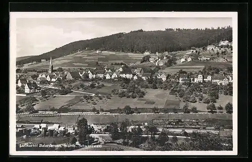 AK Baiersbronn /Württ., Ortsansicht aus der Vogelschau