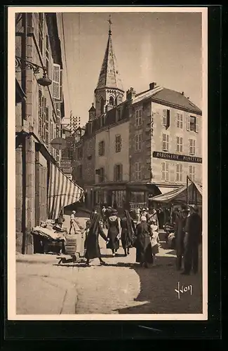 AK Gueret, Un Coin de la Place du Marché