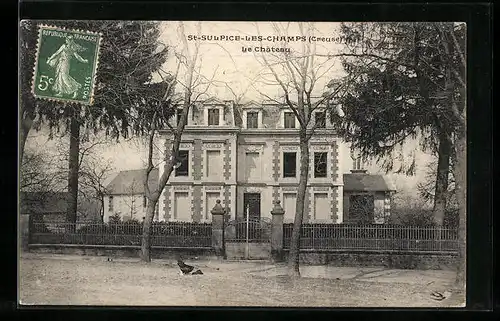 AK St-Sulpice-les-Champs, Le Chateau