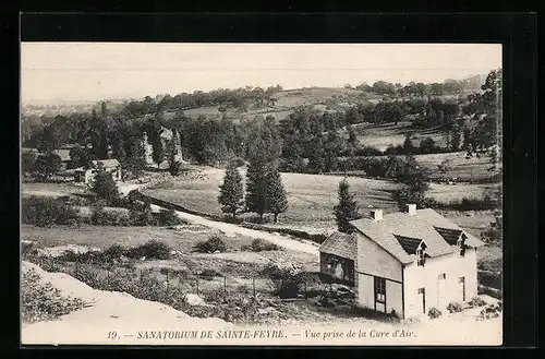 AK Sainte-Feyre, Sanatorium de Sainte-Feyre, Vue prise de la Cure d`Air