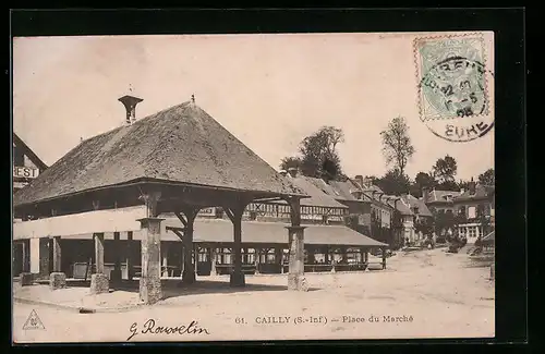 AK Cailly, Place du Marche