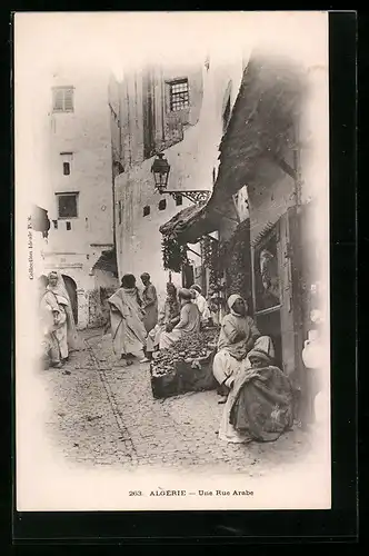 AK Algerie, Une Rue Arabe