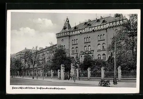 AK Frankfurt /Oder, Hindenburg-Kaserne