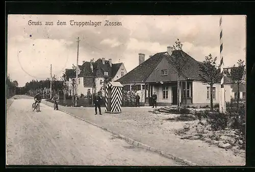 AK Zossen, Truppenlager Zossen mit Soldaten