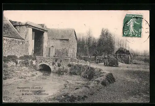 AK Dampierre, L`Yvette contournant la Ferme de Chatillon