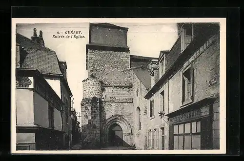 AK Guéret, Entrée de l`Église