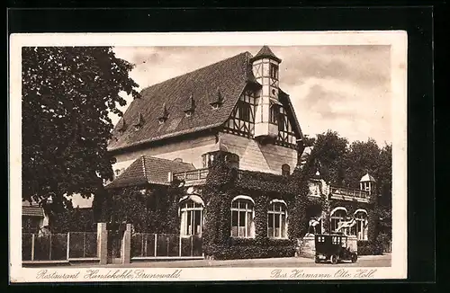 AK Grunewald, Restaurant Hundekehle, Bes. Hermann Otto