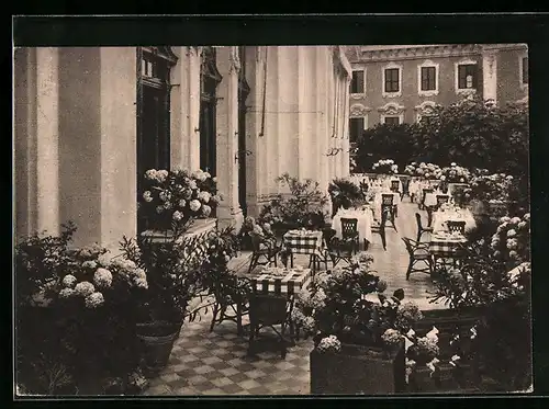 AK Frascati, Tusculum Hotel, Terrazza del Ristorante