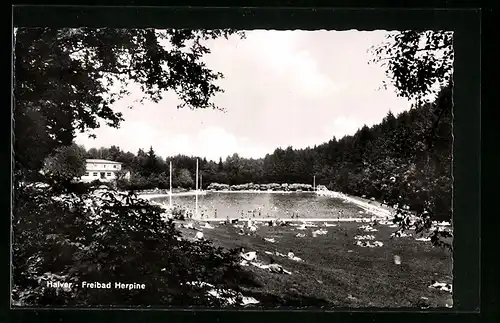 AK Halver, Freibad Herpine im Sonneschein