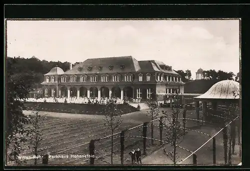 AK Witten /Ruhr, Parkhaus Hohenstein bei Schönwetter