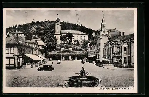 AK Leutenberg i. Thür., Marktplatz