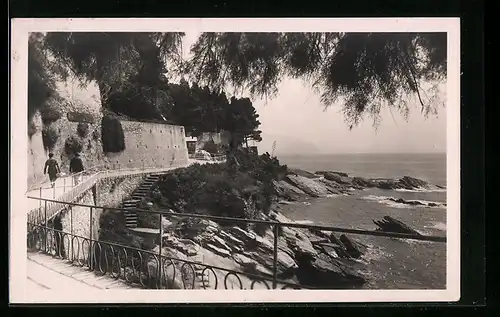 AK Nervi, Passeggiata lungo mare