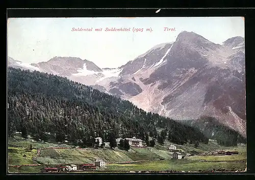 AK Sulden, Suldental mit Suldenhotel