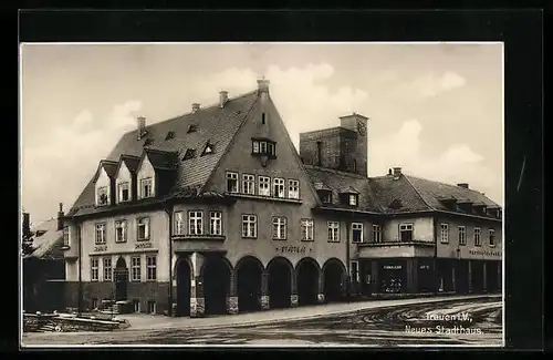 AK Treuen i. V., Partie am Neuen Stadthaus