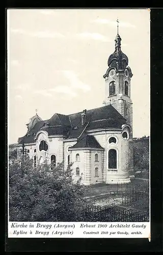 AK Brugg, Partie an der Kirche