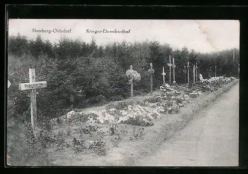 AK Hamburg-Ohlsdorf, Krieger-Ehrenfriedhof