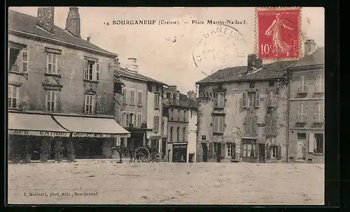 AK Bourganeuf, Place Martin-Nadaud