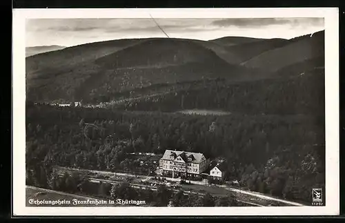 AK Frankenhain /Thüringer Wald, Blick auf das Erholungsheim Waldfrieden