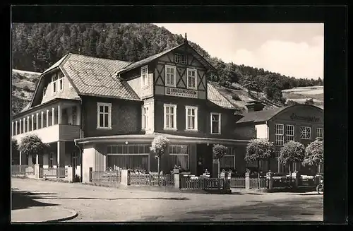 AK Sitzendorf /Thür. Wald, FDGB-Erholungsheim Semmelpeter