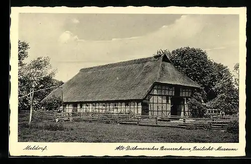 AK Meldorf, Alt-Dithmarsches Bauernhaus, Freilich-Museum