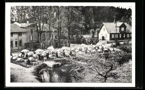 AK Hamburg-Bergstedt, Gasthaus Alte Mühle