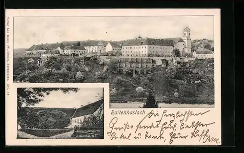 AK Raitenhaslach, Totalansicht, Gasthaus