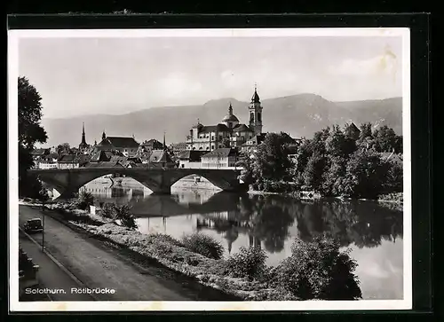 AK Solothurn, Partie an der Rötibrücke