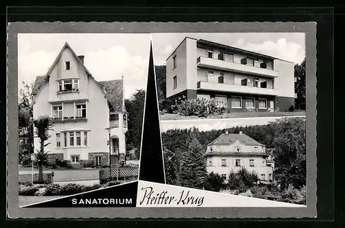 AK Bad Orb /Spessart, Sanatorium Pfeiffer-Krug