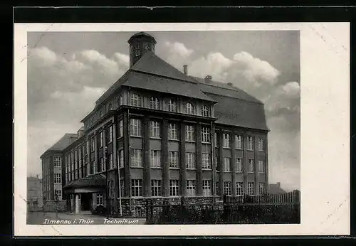 AK Ilmenau i. Thür., Blick zum Technikum