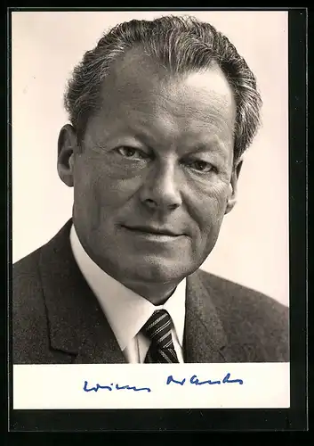 AK Bundeskanzler Willy Brandt