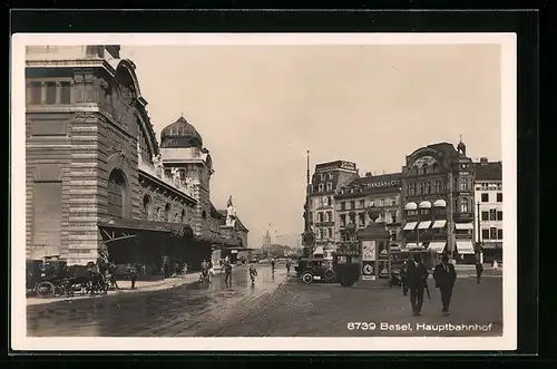 AK Basel, Hauptbahnhof